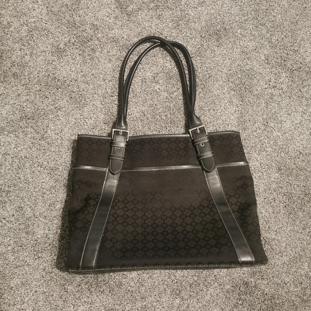 Nine West Black Large Tote Bag Purse